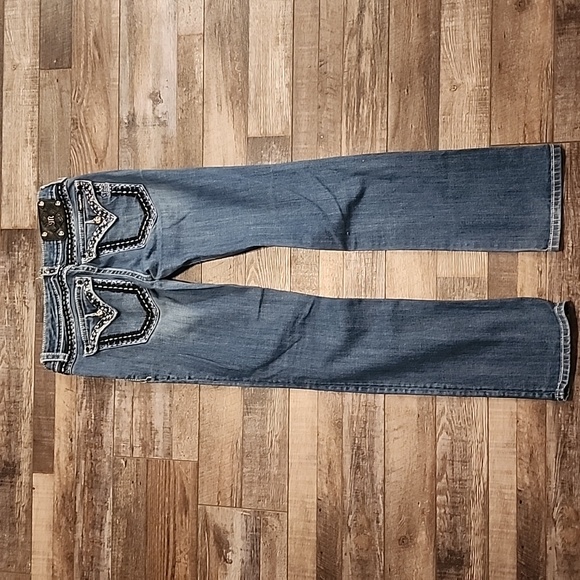 Wm Miss Me JE5014T44L straight leg jean size 29W x 33 I - Picture 5 of 9